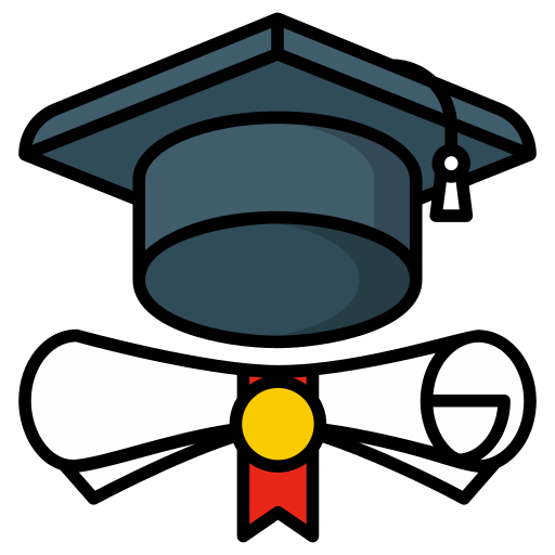 Diploma Generic color lineal-color icon