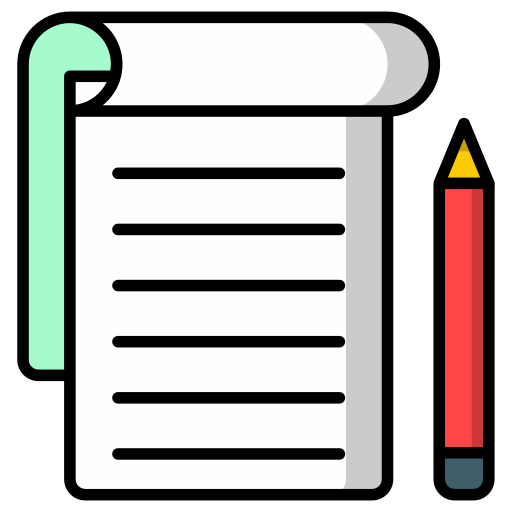 carnet de notes Generic color lineal-color Icône