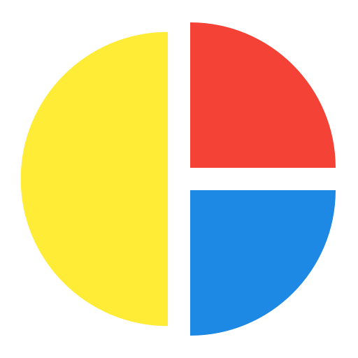 diagramme circulaire Generic color fill Icône