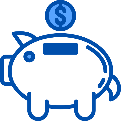Money xnimrodx Blue icon