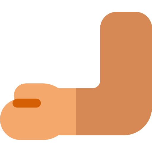 Arm Basic Rounded Flat icon