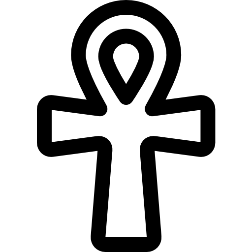ankh Basic Rounded Lineal ikona