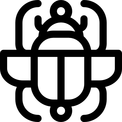 scarafaggio Basic Rounded Lineal icona