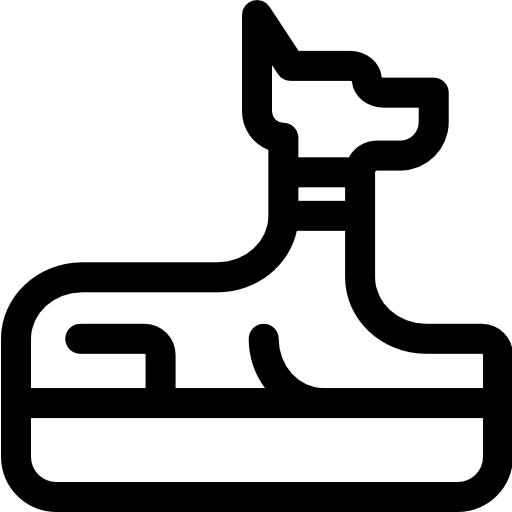 sciacallo Basic Rounded Lineal icona