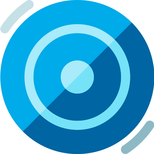 Frisbee Basic Rounded Flat icon