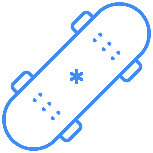 Skating Generic outline icon