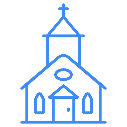 chiesa Generic outline icona