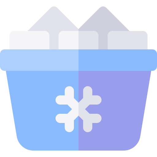 Ice box Basic Rounded Flat icon