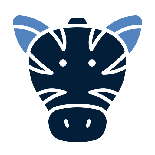 zebra Generic color fill icon