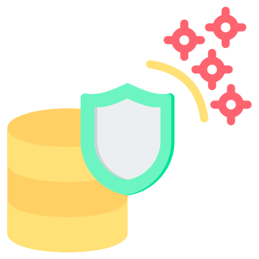 Database security Generic color fill icon