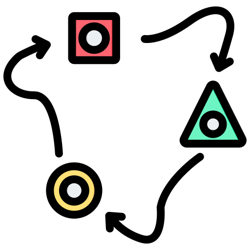 適応 Generic color lineal-color icon