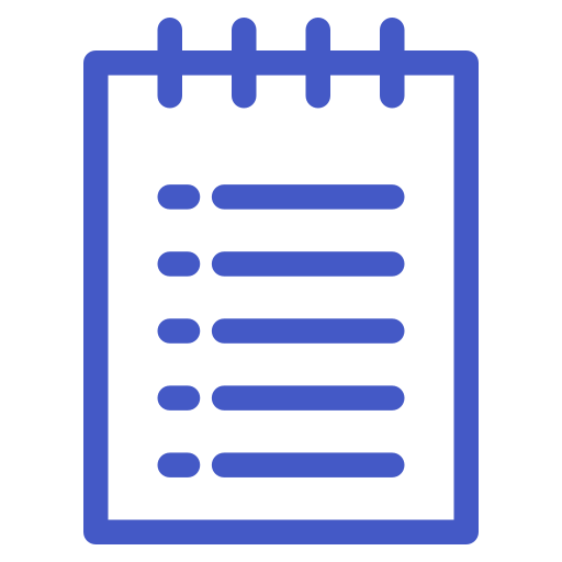 Note Generic outline icon