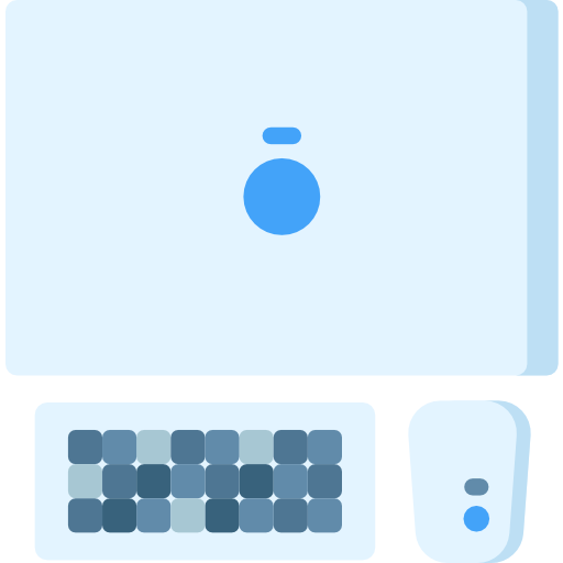 komputer Special Flat ikona