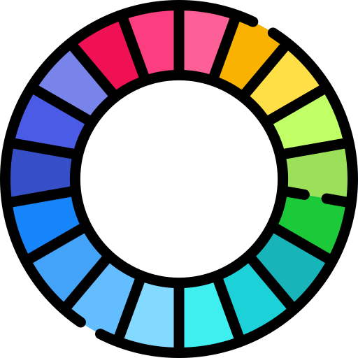 Цветовой круг Special Lineal color иконка