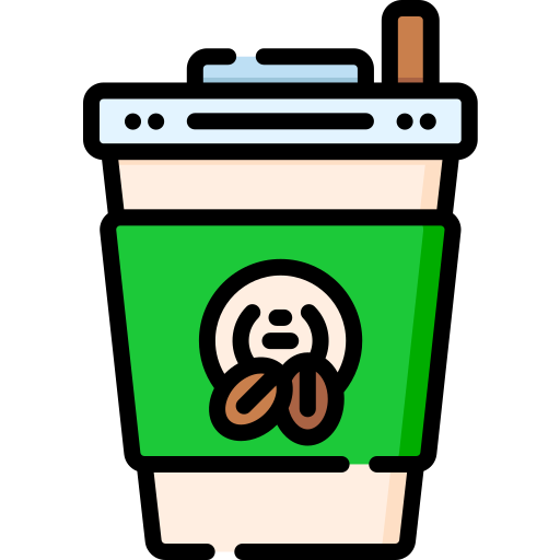 커피 Special Lineal color icon