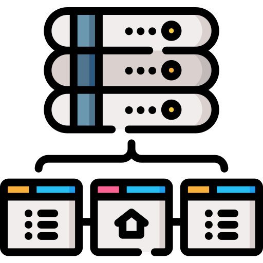 base de datos Special Lineal color icono