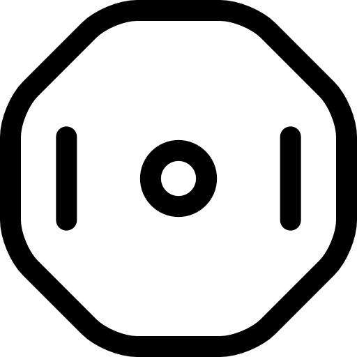 Тарелка Basic Rounded Lineal иконка