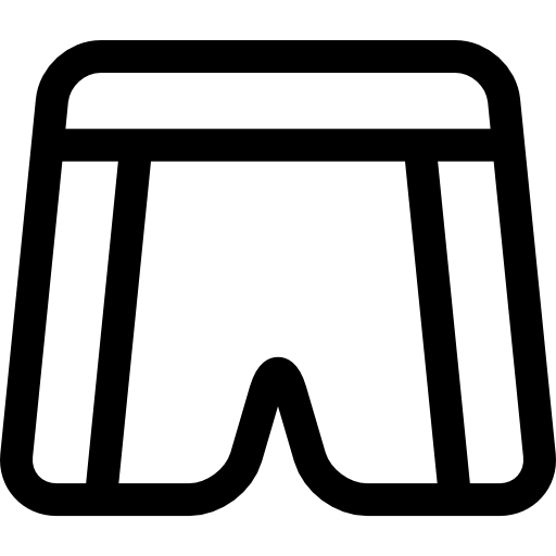 短い Basic Rounded Lineal icon