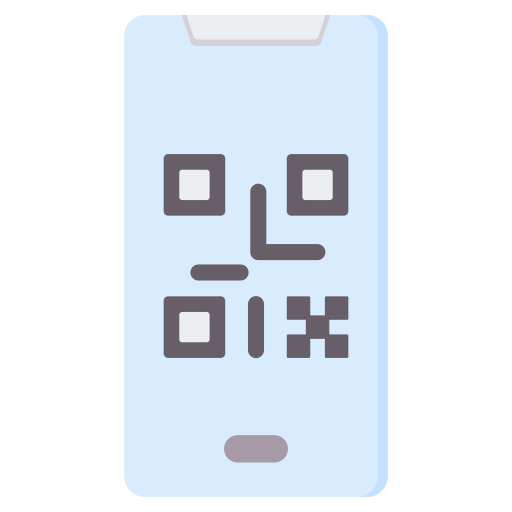 qrコード Generic color fill icon