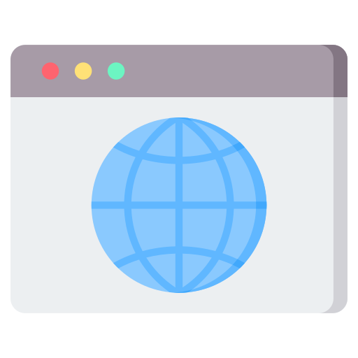 navegador web Generic color fill icono