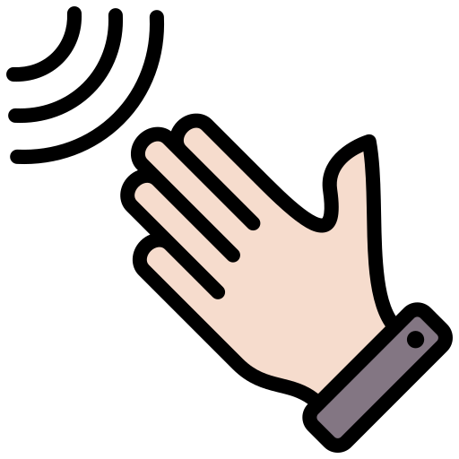 Touchless Generic color lineal-color icon