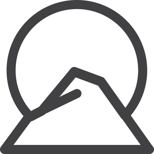 montaña Generic outline icono