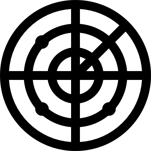 레이더 Basic Rounded Lineal icon