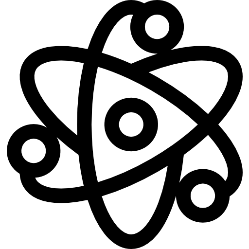 原子 Basic Rounded Lineal icon