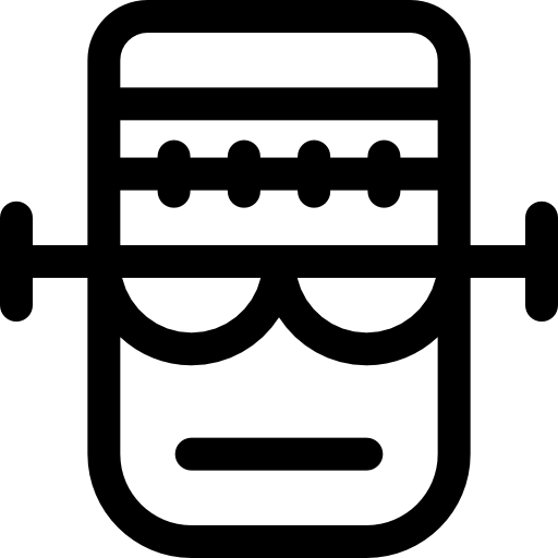 프랑켄슈타인 Basic Rounded Lineal icon