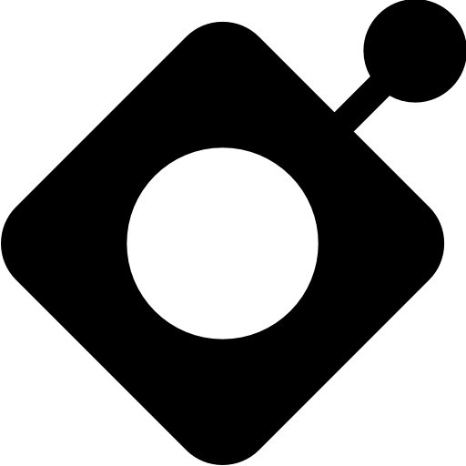 control remoto Basic Rounded Filled icono