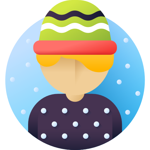 winterkleidung 3D Color icon
