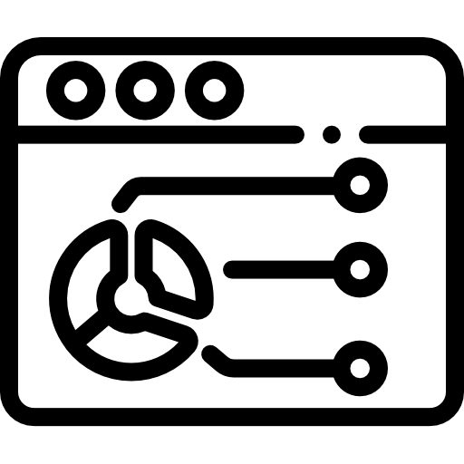 Круговые диаграммы Detailed Rounded Lineal иконка