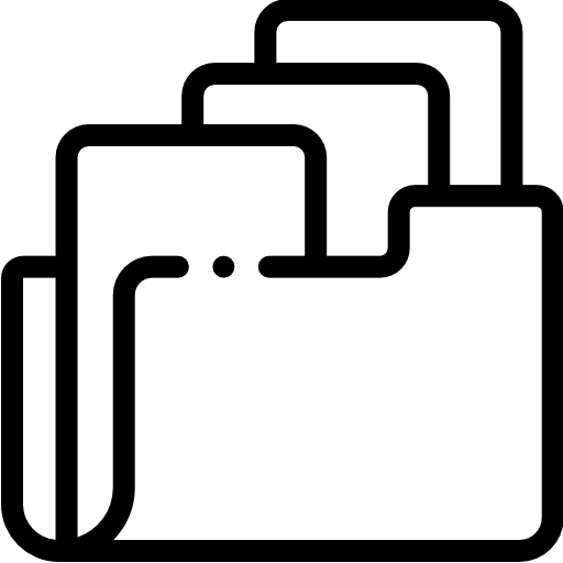 폴더 Detailed Rounded Lineal icon