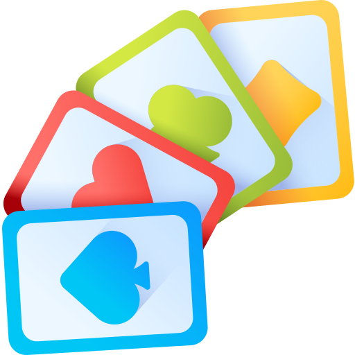 tarjetas 3D Color icono