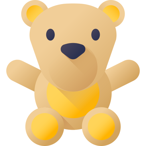 Bear 3D Color icon