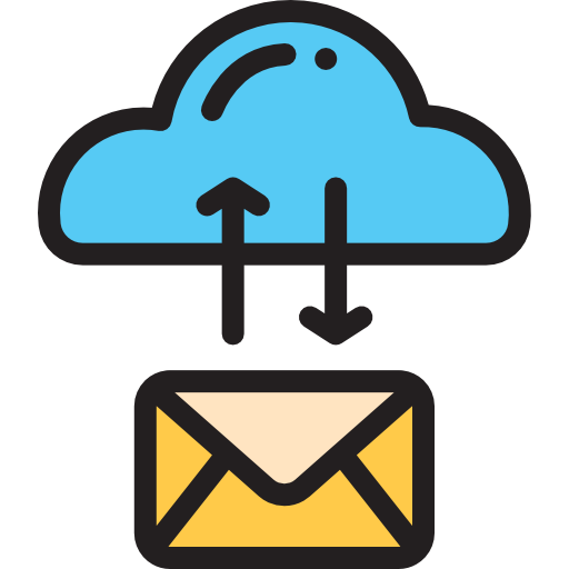 Cloud Detailed Rounded Lineal color icon