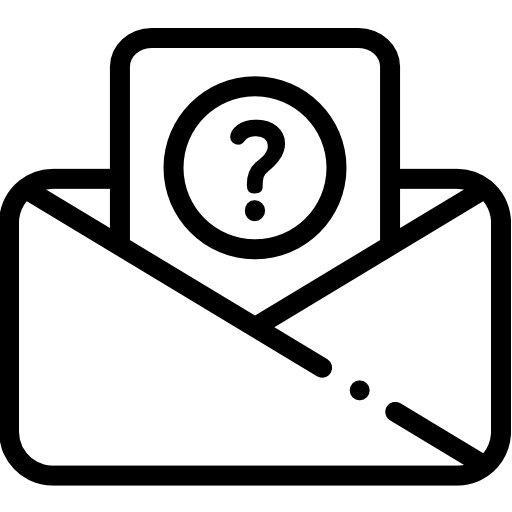 question Detailed Rounded Lineal Icône