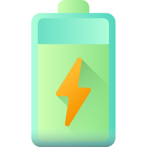 Battery 3D Color icon