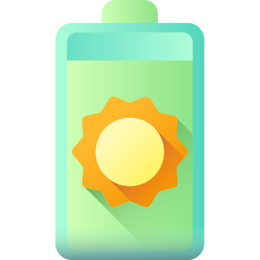 バッテリー 3D Color icon