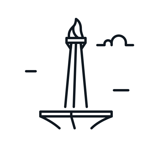jakarta Generic outline icon