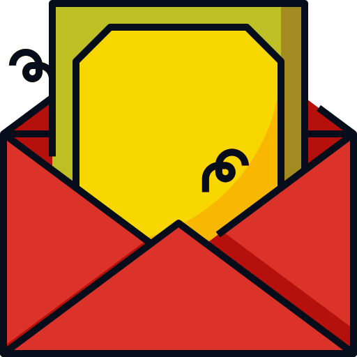 carta Generic color lineal-color icono