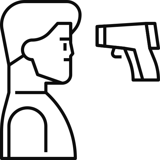 thermomètre Generic outline Icône