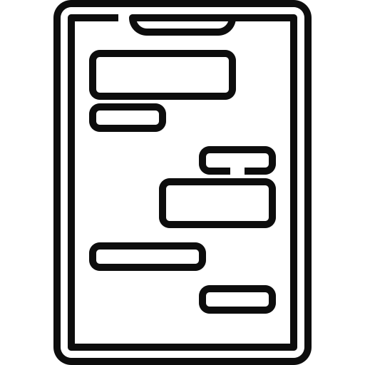 mobile Generic outline icona