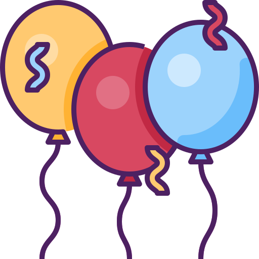 Balloon Generic color lineal-color icon