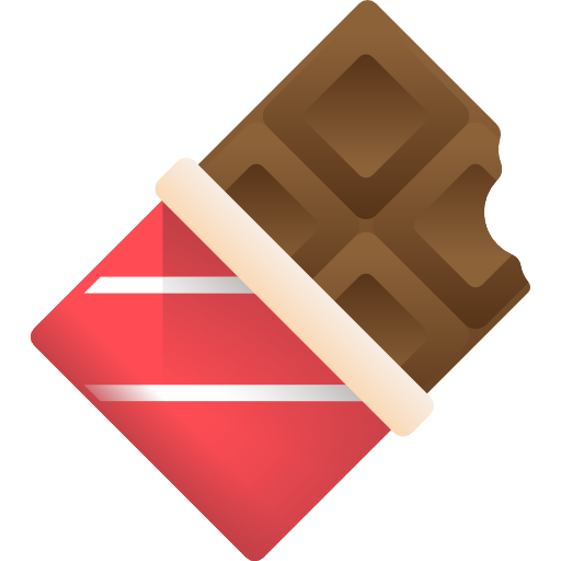 chocolate 3D Color icono