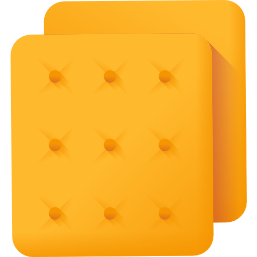 Biscuit 3D Color icon