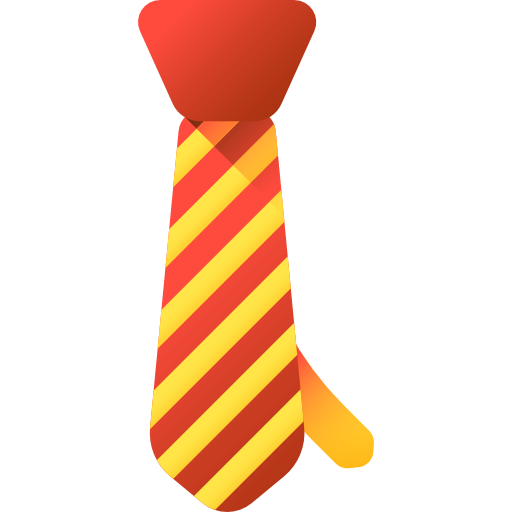 cravatta 3D Color icona