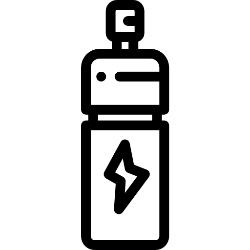 waterfles Detailed Rounded Lineal icoon