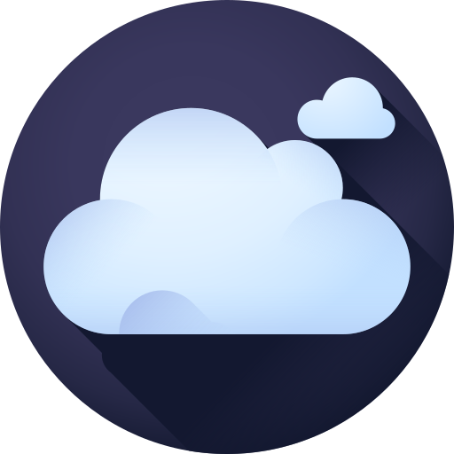 wolken 3D Color icon