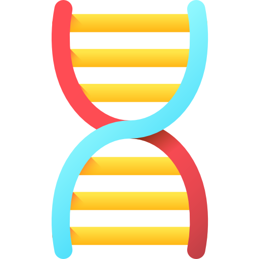 Biology 3D Color icon